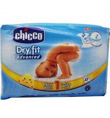 Chicco Pañales Recien Nacido Talla 1 2-5 kg 27 Unidades