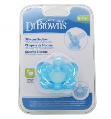 Dr Browns Pacifier Silicone 1 Piece Blue