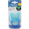 Dr Browns Chupeta Prevent Noite 6-12 meses 2 unidades azul