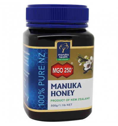 Mel de Manuka Honey mgo 250 500 gramas