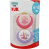 Chupeta Nuk Latex Fantasy Park T2 2 unidades Rosa