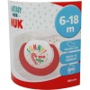 Nuk Sucette en Silicone Fantaisie Parc T2 1 pcs Rouge
