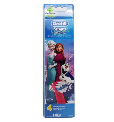 Oral B Recambio Frozen 4 Unidades