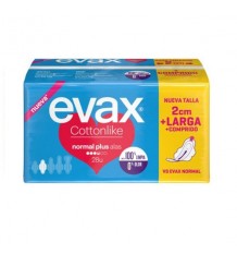Evax Cottonlike Asas Normal Plus 28 compressas