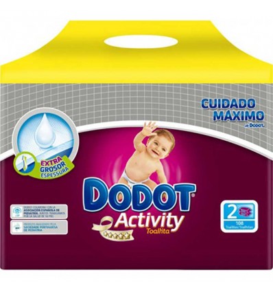 Dodot Activity Toallitas 108 Unidades