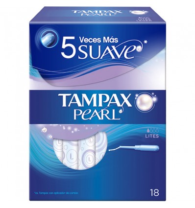 Tampax Pearl Lites 18 unidades