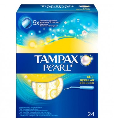 Tampax Pearl Regular 24 unidades