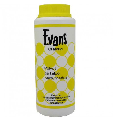 polvo de talco evans 125 gramos