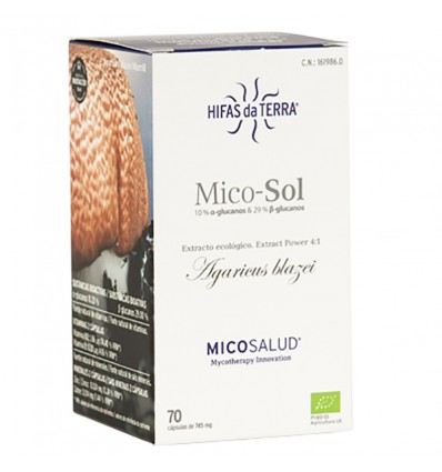 Mico Sol 70 capsulas Hifas Da Terra