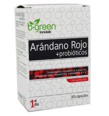 B Green arandano Rojo Probioticos 30 caps