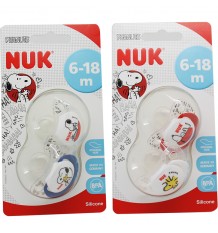Nuk Snoopy Schnuller Silikon-T2 6-18 Monate