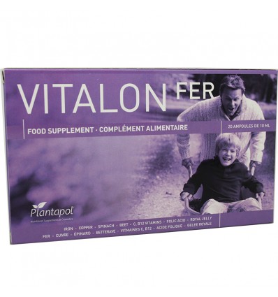 Plantapol Vitalon Fer 20 ampollas Plantapol Vitalon Fer 20 ampollas