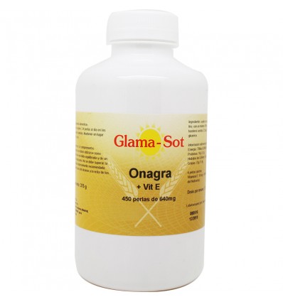 Glamasot Nachtkerzenöl, Vitamin E 450 Perlen