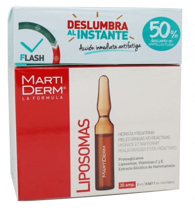 Martiderm Liposomas 30 Ampollas Pack Promocion