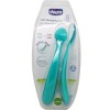 Chicco Double Cuillère En Silicone Bleu
