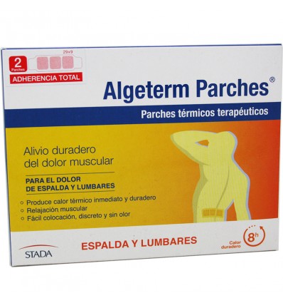 Algeterm Parches Espalda Lumbares 2 Unidades