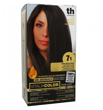 Th Pharma Vitaliacolor Tinte 71 Rubio Medio Ceniza