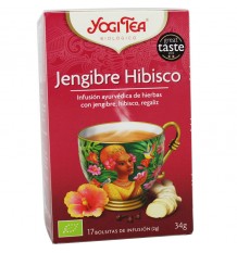 Yogi Tea Gingembre Hibiscus 17 Sachets