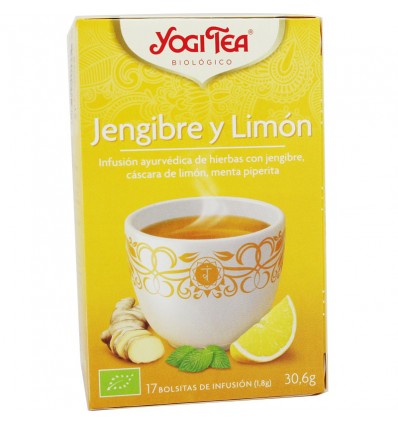 Yogi Tea Gingembre-Citron 17 Sachets
