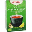 Yogi Tea Te Verde Jengibre Limon 17 Bolsitas