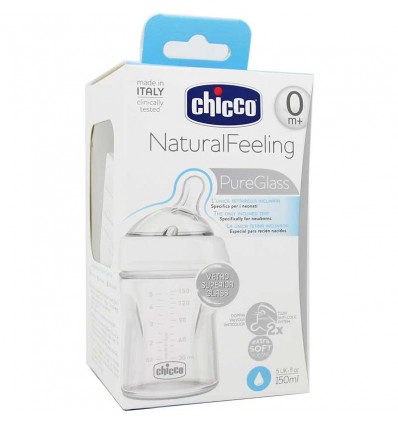 Chicco Biberon Cristal Step Up 150 ml