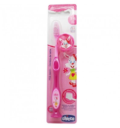 Chicco Cepillo Dientes 3-6 Rosa