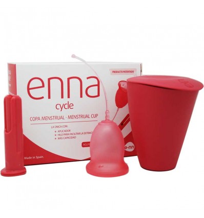 Enna Cycle Copa Menstrual M Aplicador 2 Unidades
