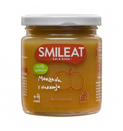 Smileat Potito Manzana Naranja 230 g