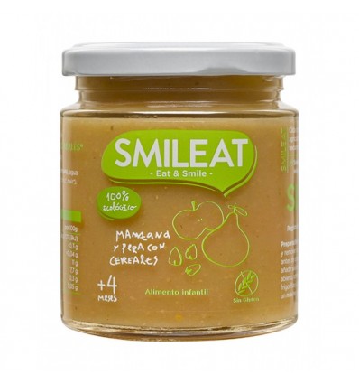 Smileat Potito Manzana Pera Cereales 230 g