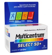 Multicentrum Select 50+ 30 Comprimidos