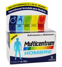 Multicentrum Hombre 30 Comprimidos