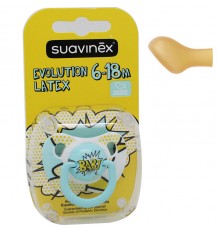 Suavinex Pacifier Latex Mattresses Baby Art 6-18 m