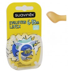 Suavinex Chupete Latex Anatomico Baby Art 6-18 m