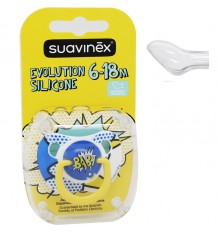 Suavinex Chupete Silicona Baby Art 6-18 m