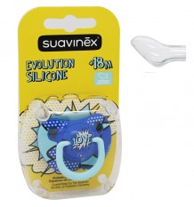 Suavinex Chupete Silicona Baby Art 18 m