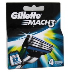 Gillette Mach3 Recharge De 4 Unités