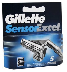 Gillette Replacement Sensor Excel 5 Units