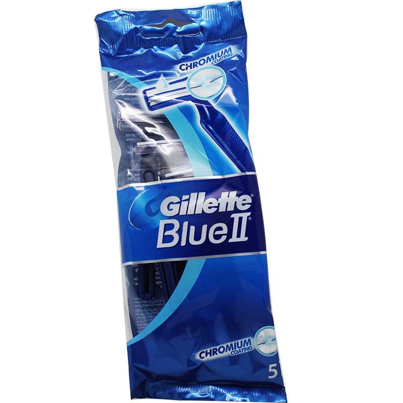 Buy Gillette Razor Blue 2 Bag Of 5 Units at the best Price and Offer in ...