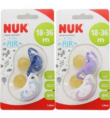Nuk Pacifier Latex In The Air 18-36 m