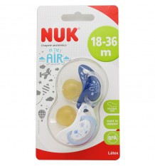 Nuk Chupete Latex In The Air 18-36 m azul