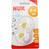 Nuk Chupete Latex In The Air 0-6 meses rosa