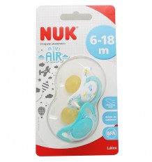 Nuk Chupete Latex In The Air 6-18 meses azul