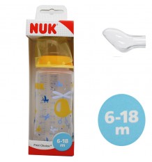 Nuk Biberon FC Silicona 2L In The Air 6-18 Meses 300 ml