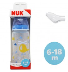 Nuk Biberon FC Silicona 2L In The Air 6-18 Meses 300 ml