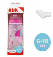 Nuk Biberon FC Silicona 2L In The Air 6-18 Meses 300 ml