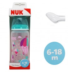 Nuk Biberon FC Silicona 2L In The Air 6-18 Meses 300 ml