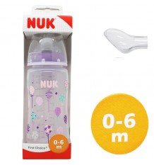 Nuk Bottle FC Silicone 1M In The Air 0-6 Months 300 ml