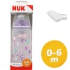 Nuk Biberon FC Silicona 1M In The Air 0-6 Meses 300 ml