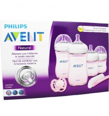 Avent Natural Set Recien Nacido Rosa