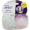 Avent Pacifiers Fashion 0-6 months pink